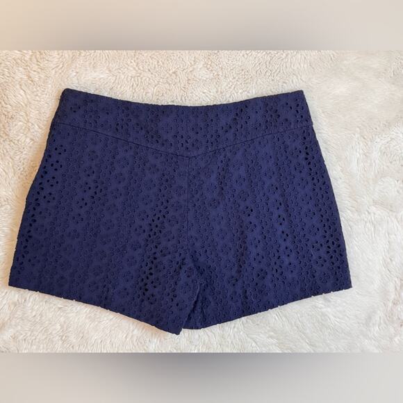 NEW LILLY PULITZER Makenna EYELET navy 4 - Picture 5 of 8